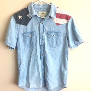 Denim & Supply Ralph Lauren western denim shirt - M